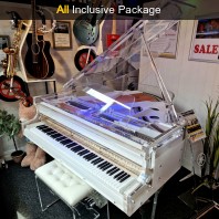 Steinhoven SG150 Crystal Grand Piano All Inclusive Package